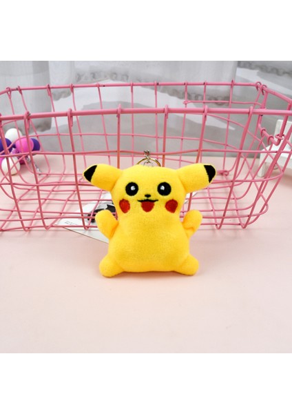Peluş Süs Sevimli Şekil Ince Işçilik Sarı Pikachu Anime Bebek Kolye Anahtar Için (Yurt Dışından) fiyatları