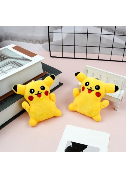 Peluş Süs Sevimli Şekil Ince Işçilik Sarı Pikachu Anime Bebek Kolye Anahtar Için (Yurt Dışından) fırsatları
