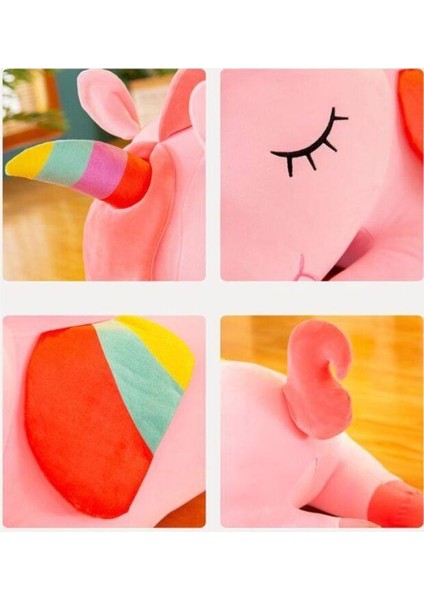 80CM Ekstra Büyük Kabarık Gökkuşağı Ünikorn Bebek En Iyi Kucaklama Dolması Peluş Oyuncaklar Kabarık Çocuk Bebek Hayvan Bebek Midilli Bebek Bebek Bebek (Yurt Dışından) modelleri
