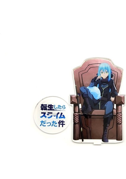 O Zaman Slime Olarak Reenkarnasyona Uğradım Rimuru Tempest Akrilik Stand Şekilli Kalıp Çift Taraflı Plaka Tutucu Kaban Anime Serin (Yurt Dışından)