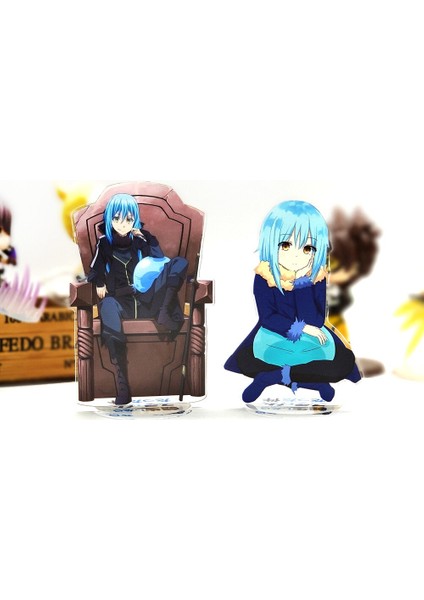 O Zaman Slime Olarak Reenkarnasyona Uğradım Rimuru Tempest Akrilik Stand Şekilli Kalıp Çift Taraflı Plaka Tutucu Kaban Anime Serin (Yurt Dışından) modelleri