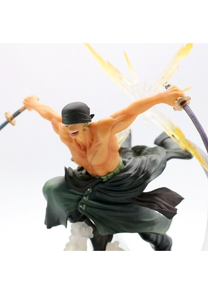 Takara Tomy Japon Animesi Heykelcik Araf Şeytan Slash Roronoa Zoro Dekoratif Pvc Koleksiyon Model Bebek Noel Hediyesi (Yurt Dışından) indirimleri