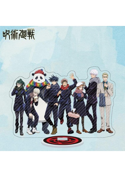 16 cm Jujutsu Kaisen Karakterler Akrilik Standı Gojo Satoru Fushigoru Megumi Nanami Inumaki Toge Japonya 2021 Sıcak Anime Manga Figürü (Yurt Dışından)