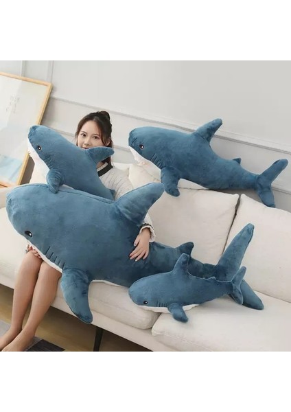 Büyük Boy 35CM/75CM Yumuşak Karikatür BT21 Uyku Yastığı Sevimli Balina Köpekbalığı Peluş Bebek Oyuncakları Çocuklar Için Erkek Bebek Kız Doğum Günü Hediyesi Mavi Gri (Yurt Dışından) fiyatları