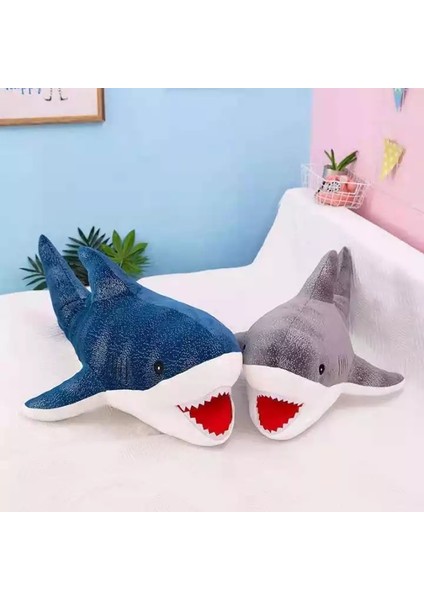 Büyük Boy 35CM/75CM Yumuşak Karikatür BT21 Uyku Yastığı Sevimli Balina Köpekbalığı Peluş Bebek Oyuncakları Çocuklar Için Erkek Bebek Kız Doğum Günü Hediyesi Mavi Gri (Yurt Dışından) indirimleri