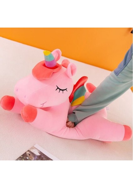 80CM Ekstra Büyük Kabarık Gökkuşağı Ünikorn Bebek En Iyi Kucaklama Dolması Peluş Oyuncaklar Kabarık Çocuk Bebek Hayvan Bebek Midilli Bebek Bebek Bebek (Yurt Dışından) fırsatları