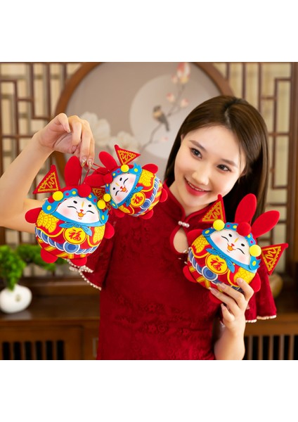 Childrenworld Peluş Bebek Kolye Tavşan Bebek Dolması Hayvan Bebek Peluş Kolye Araba Dekorasyon (Yurt Dışından) fiyatları