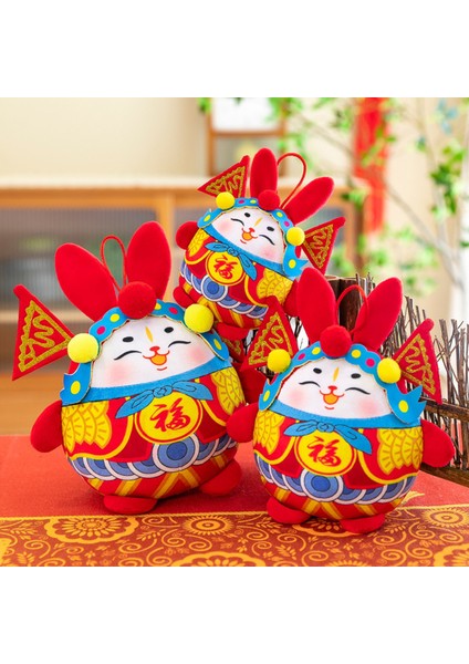 Childrenworld Peluş Bebek Kolye Tavşan Bebek Dolması Hayvan Bebek Peluş Kolye Araba Dekorasyon (Yurt Dışından) modelleri