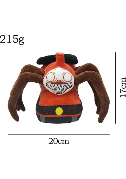 20 cm Çuf-Çuf Charles Peluş Bebek Charles Örümcek Tren Peluş Bebek Doldurulmuş Hayvan Karikatür Peluş Hediye Çocuklar Için (Yurt Dışından) indirimleri
