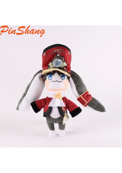 Pinshang 28 cm Honkai Yıldız Raylı Pom Pom Peluş Bebek Dolması Anime Figürü Peluş Oyuncaklar (Yurt Dışından)