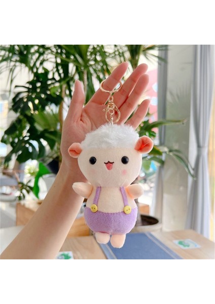 El Yapımı Doldurulmuş Hayvanlar Çanta Kolye Peluş Doldurulmuş Bebek Çanta Anahtar Biblo Kuzu Peluş Anahtarlık Koyun Anahtarlık Küçük Koyun Kolye Doldurulmuş Koyun Anahtarlık (Yurt Dışından) indirimleri