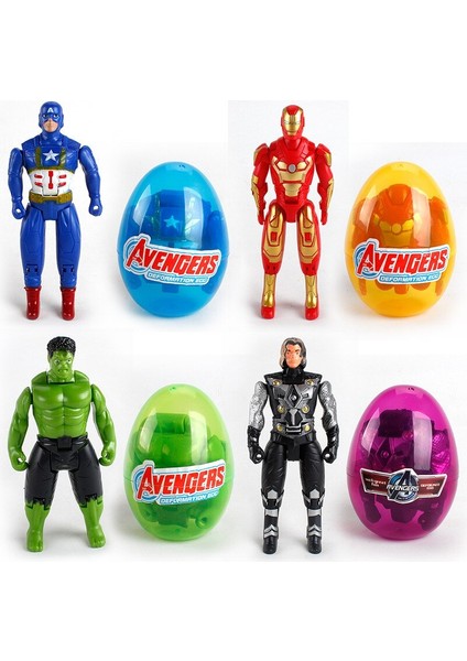 1 Adet Disney Avengers Aksiyon Figürü Demir Adam Thor Hulk Kaptan Amerika Oyuncaklar Deformasyon Yumurta Çocuk Boys Hediye (Yurt Dışından) fiyatları