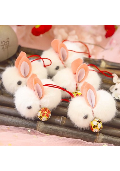 Küçük Tavşan Sonbahar Ortası Tavşan Peluş Anahtarlık Araba Anahtarlık Takı Sonbahar Ortası Peluş Okul Çantası Kolye Dıy Çan Bunny Peluş Kolye Telefon Aksesuarları (Yurt Dışından) fırsatları