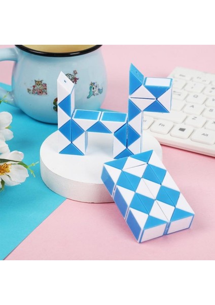 24 Bölüm Bulmaca Katlanabilir Sihirli Cetvel Çocuk Katlanır Deformasyon Sihirli Küp Podazz (Yurt Dışından) modelleri