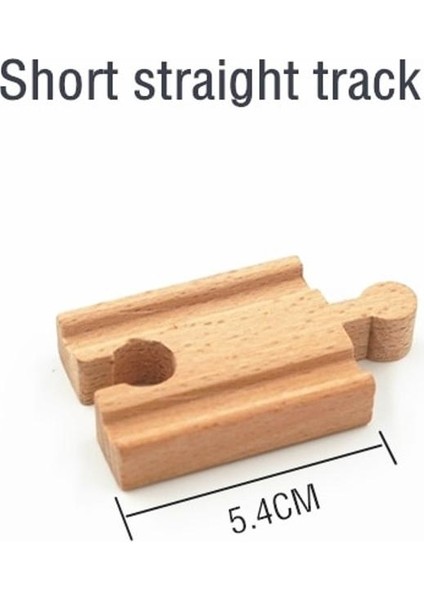 Ahşap Tren Rayları Aksesuarları Tren Demiryolu Ahşap Trenlerle Uyumlu Ahşap Raylar Tüm Marka Trenlerle Demiryolu Dropshipping (Yurt Dışından)