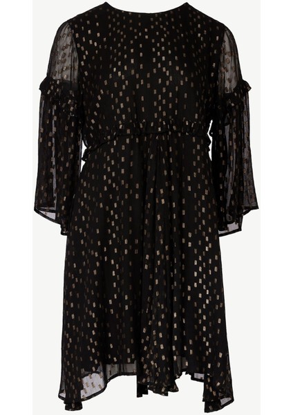 Fırfır Detaylı Elbise