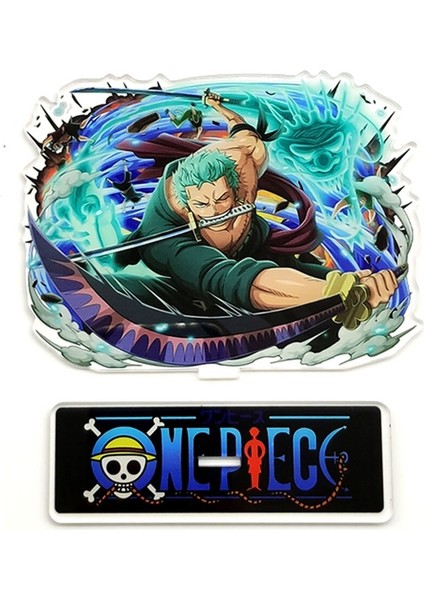 Tek Parça Savaş Luffy Zoro Nami Robin Ace Katakur Charlotte Akrilik Standı Şekilli Kalıp Çift Taraflı Plaka Tutucu Topper Anime (Yurt Dışından)
