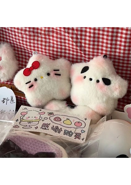 Kawaii Sanrios Pachacco Anahtarlık Kız Ev Dekor Bebek Çantaları Sarkık Karikatür Sevimli Allık Köpek Yumuşak Dolması Peluş Anahtarlık Oyuncaklar (Yurt Dışından) modelleri
