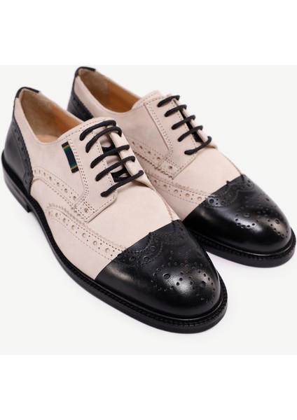Nubuk Deri Oxford Ayakkabı