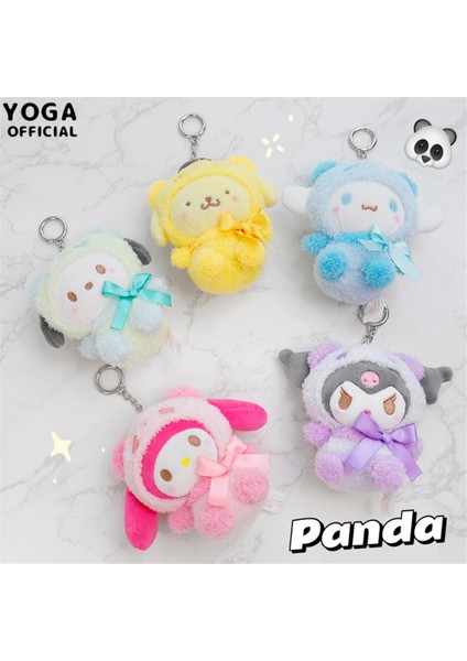 Gc Sevimli Karikatür Peluş Bebek Kolye Anime Kuromi Cinnamoroll Anahtarlıklar Çanta Kolye Hediye Kızlar Için (Yurt Dışından)