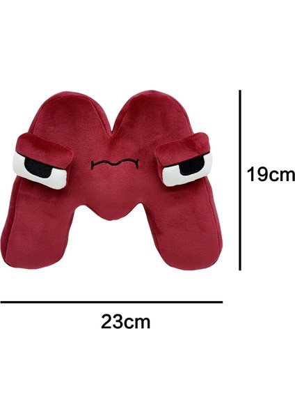 Pinshang Alfabe Lore Peluş Bebek Yumuşak Dolması (Yurt Dışından) fiyatları