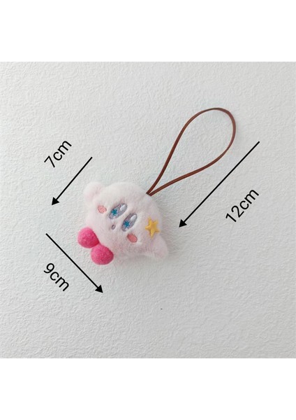 Sevimli Karikatür Hayvan Peluş Kolye Dolması Ayı Kurbağa Anahtarlık Anti-Kayıp Mark Adı Etiketi Anahtarlık Çocuklar Okul Çantası Kolye (Yurt Dışından)