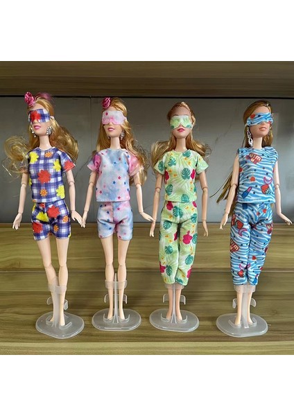 1 Takım El Yapımı Bebek Pijamaları + Göz Maskeleri Günlük Giyim Kız Giysileri Cologo (Yurt Dışından) fiyatları