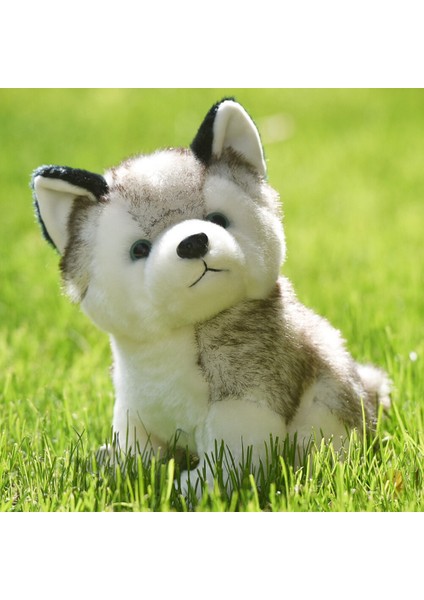 Fang Fang Gerçekçi Husky Köpek Doldurulmuş Oyuncaklar Peluş Hayvanlar Çocuk Oyuncakları Çocuk Yumuşak Kawaii Kurt Evcil Hayvan Bebek Sevimli Çocuk Oyuncakları Kız Erkek Için (Yurt Dışından) fiyatları