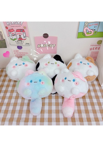 Sevimli Peluş Kolye Gıcırdayan Kedi Anahtarlık Kawaii Şişman Vücut Kedi Kolye Yumuşak Dolması Bebek Anahtarlık Sırt Çantası Takılar Kızlar Için Hediye (Yurt Dışından) fiyatları