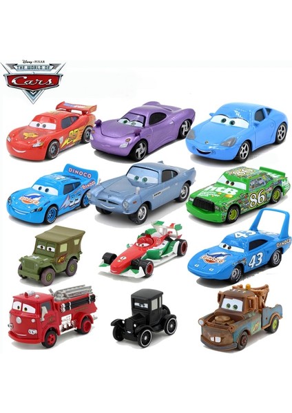 Disney Pixar Arabalar 27 Stijlen 1:64 Şimşek Mcqueen Mater Döküm Metaallegering Speelgoed Verjaardag Kerstcadeau Voor Kinderen Auto Speelgoed (Yurt Dışından) modelleri