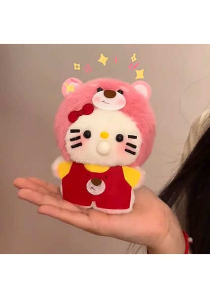 Çilek Ayı Kt Kedi Peluş Bebek El Yapımı Dıy Malzeme Çanta Ev Yapımı Tükürmek Kabarcık Squeak Karikatür (Yurt Dışından) fiyatları