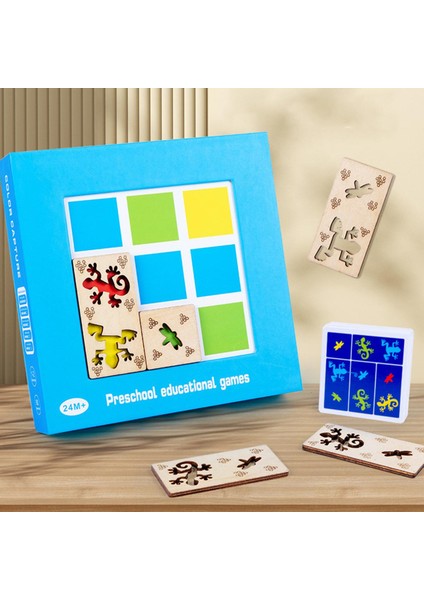 Yapboz Öğrenen Çocuklar Erken Eğitim Merkezine Uygun Gözlem Yeteneğini Geliştiriyor (Yurt Dışından)