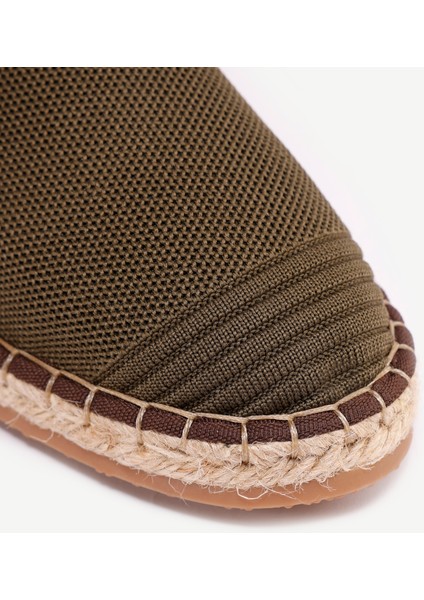 Triko Örme Bağlı Espadril