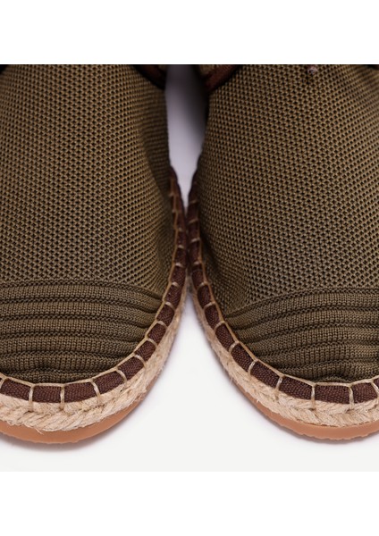 Triko Örme Bağlı Espadril
