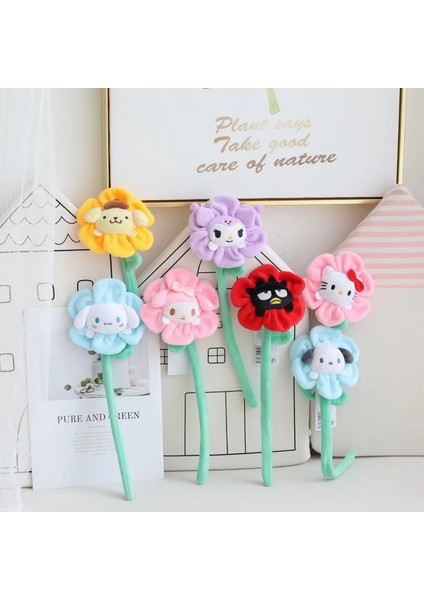 Sanrio Peluş Ayçiçeği Buketi Sevimli Çiçek Yeşim Tarçın Köpek Perde Tokası (Yurt Dışından) fiyatları