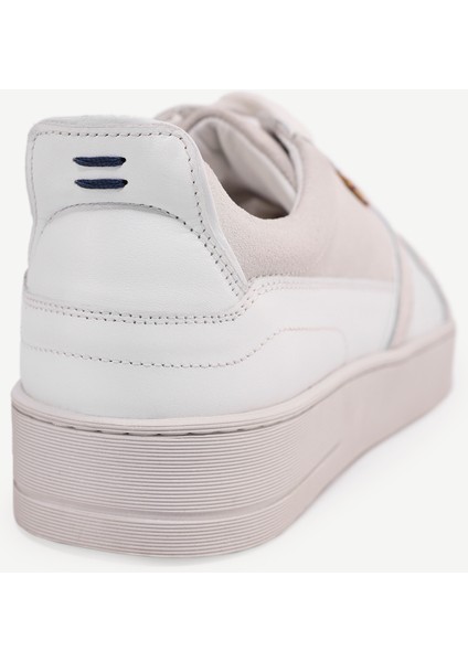 Deri-Süet Detaylı Sneaker