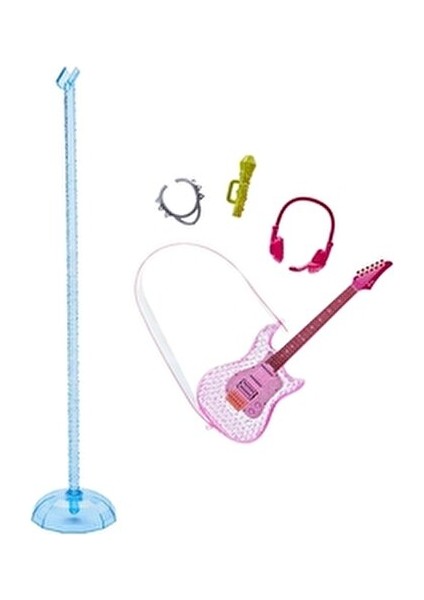 Malibu Şarkıcı Bebek Renkli Elbise ve Gitar Aksesuarlarıyla Eğlenceli Oyun Seti modelleri