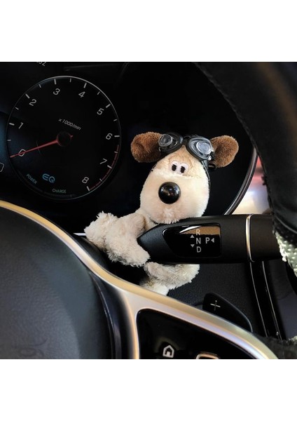 Sevimli Ilmek Köpek Araba Silecek Bebek Iç Kişiselleştirilmiş Araba Peluş Bebek Dekorasyon Yaratıcı Araba Iç Dekorasyon Aksesuarları (Yurt Dışından)