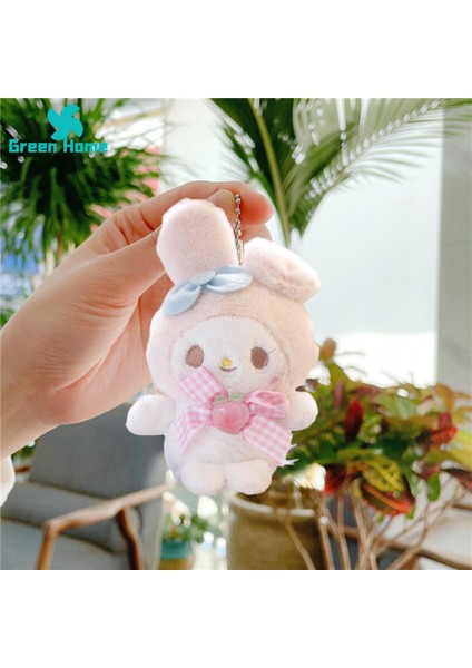 Yeşil Ev Kuromi Kolye Karikatür Mini Kuromi Cinnamoroll Melodi Bebek Kolye Çanta Aksesuarları (Yurt Dışından) fırsatları