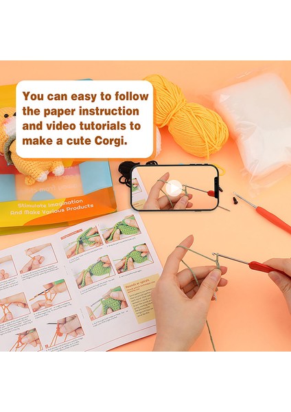 Ingilizce Kanca Iğne Malzeme Paketi Yeni Örme Bebek El Yapımı Dıy Yün El Sanatları Hediye. (Yurt Dışından) fırsatları