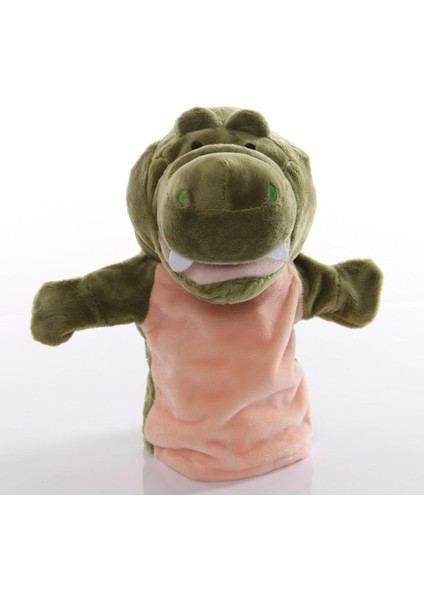 【happier】 1 Adet 25CM El Kuklası Timsah Hayvan Peluş Oyuncaklar Bebek Eğitici El Kuklaları Hikaye Çocuklar Için Bebek Oynuyor Gibi Davranın Hediyeler (Yurt Dışından)