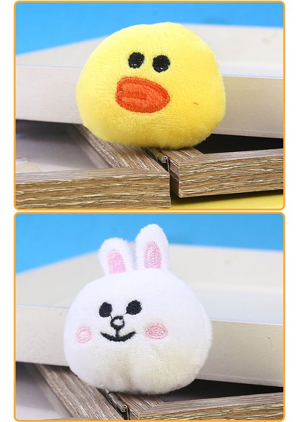 Pinshang Sevimli Peluş Bebek Anahtarlık Yumuşak Doldurulmuş Hayvan Peluş Çanta Kolye Aksesuarları (Yurt Dışından) fiyatları