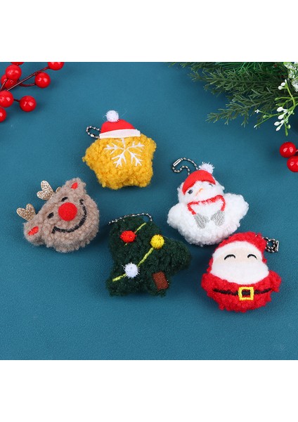 Noel Anahtarlık Santa Kardan Adam Ren Geyiği Noel Ağacı Peluş Bebek Kolye Ev Dekorasyon Noel Hediyeleri Için (Yurt Dışından) fiyatları