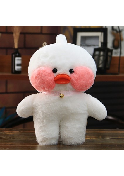 Karikatür Lalafanfan Cafe Sarı Ördek Peluş 30 cm Hayvan Yastık Çocuklar Için Hediye (Yurt Dışından) fiyatları