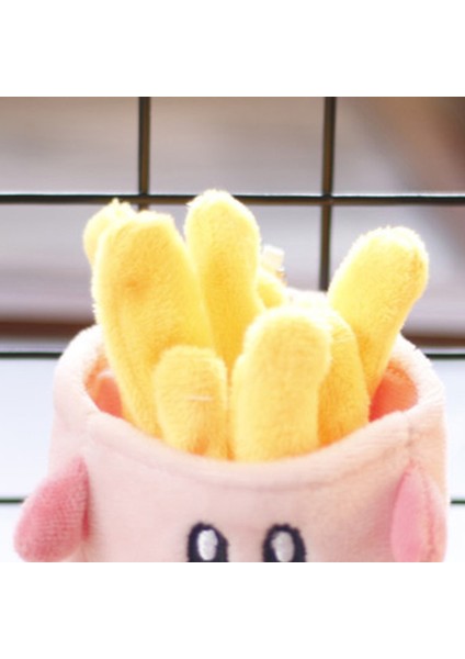 Childrenworld Peluş Kolye Gerçekçi Anime Karikatür Patates Kızartması Yıldız Kirby Peluş Bebek Araba Kolye (Yurt Dışından) modelleri