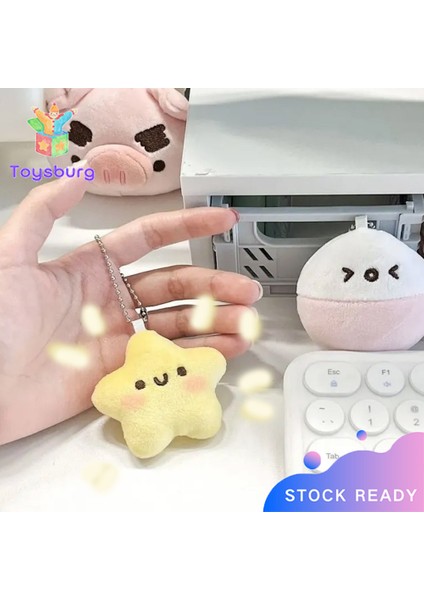 Sevimli Pentagram Yıldız Anahtarlık Dekoratif Çanta Kolye (Yurt Dışından)