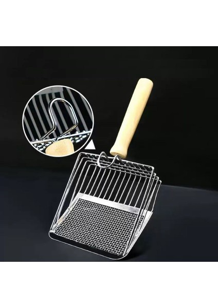 Paslanmaz Metal Kedi Köpek Kum Temizleme Küreği fırsatları