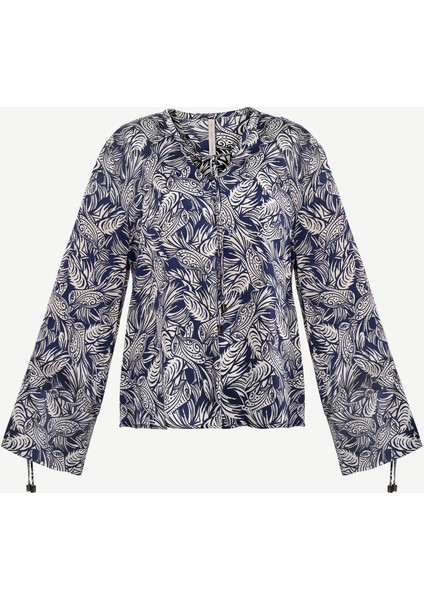 Regular V Yaka Uzun Kol Bluz