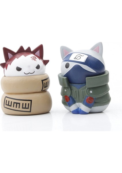 Naruto Anime Figürleri Hatake Kakashi Uzumaki Naruto Yahiko Jiraiya Sasuke Itachi Cos Kawaii Kedi S Versiyonu Bebek Modeli Aksiyon Modeli (Yurt Dışından) indirimleri