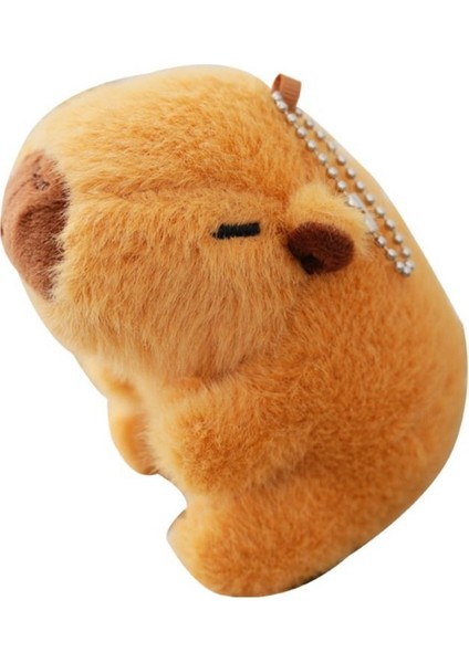 Pp Pamuk Kapibara Peluş Anahtarlık Yaratıcı Kapibara Yumuşak Kapybara Kabarık Hayvanlar Anahtarlık Komik Karikatür Dolması Araba Anahtarlık Çocuk Kız Erkek (Yurt Dışından)